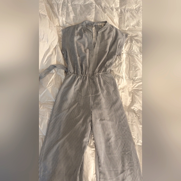 Monteau french striped jumpsuit - Picture 2 of 2